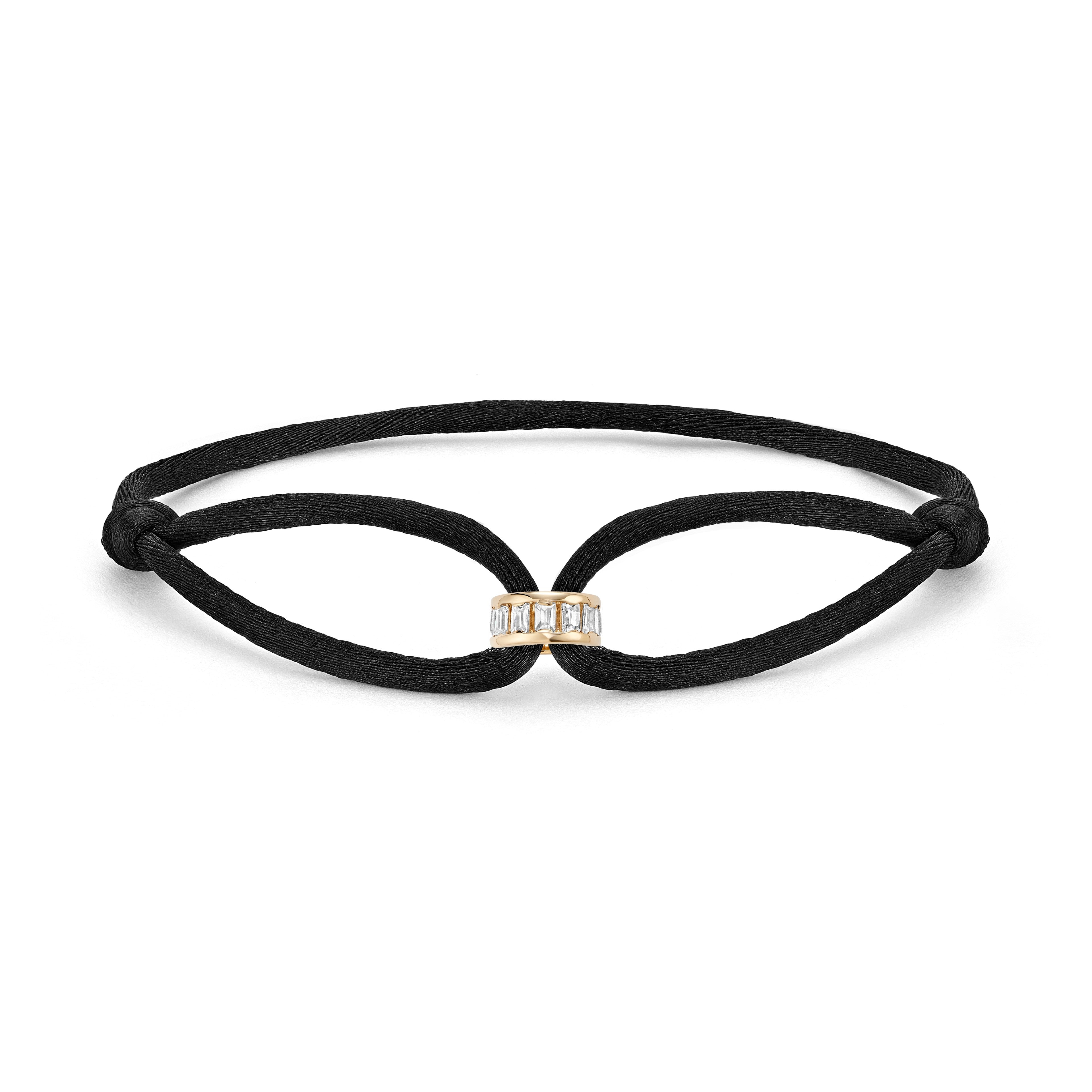 Baguette Diamond Bead