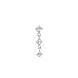 Triple Dangle Earring