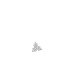 Triple Diamond (Flower) Stud