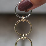 Three rows of heaven ring