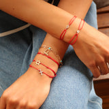 Evil Eye on Red Cord