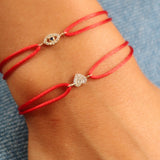 Evil Eye on Red Cord