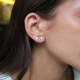 Emerald Cut Earring