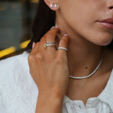 Emerald Cut Earring
