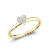 Heart Diamond Ring
