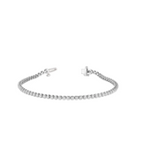 Diamond Tennis Bracelet with Round Setting