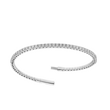 Semi Eternity Bangle Flex Diamond Bracelet