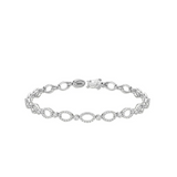 Oval Tennis Diamond Bracelet