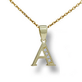 Diamond Initial necklace