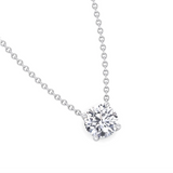 Collier avec diamant solitaire