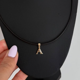 Diamond Initial necklace