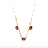 Precious Stone & Diamond Pendant