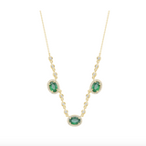 Precious Stone & Diamond Pendant