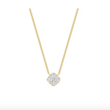 Cushion Diamond Necklace
