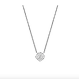 Cushion Diamond Necklace