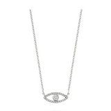 Evil Eye Diamond Necklace