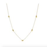 Love Knots Interlocking Station Diamond Necklace