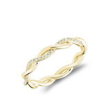 Eternity Twist Diamond Ring