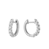 Diamond Huggie Earrings (In All Sizes)
