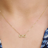 Infinity Diamond Necklace