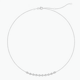 Bezel Diamond Necklace