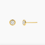 Classic Diamond Bezel (2mm) Stud