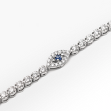 Bracelet de tennis contre le mauvais œil