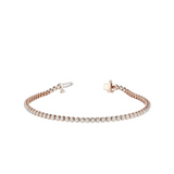 Diamond Tennis Bracelet with Round Setting
