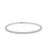 Semi Eternity Bangle Flex Diamond Bracelet