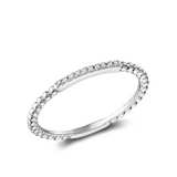 Bead Diamond Ring