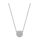Pave Diamond Necklace (10k)