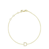 Initial Diamond Bracelet