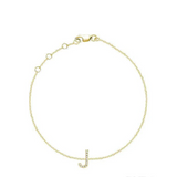 Initial Diamond Bracelet