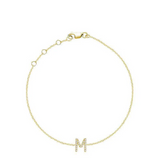 Initial Diamond Bracelet