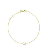 Initial Diamond Bracelet