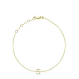 Initial Diamond Bracelet