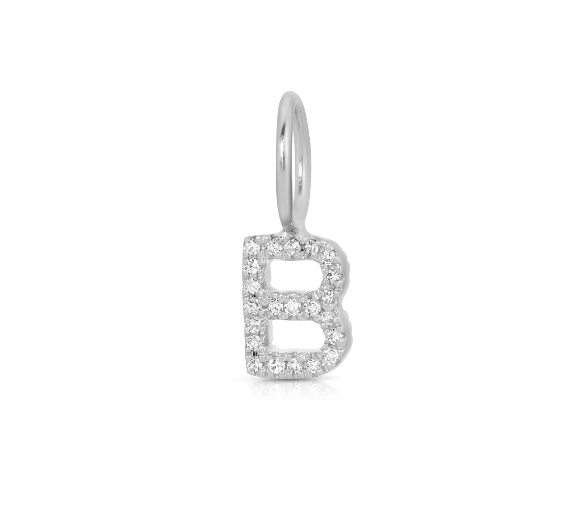 Tennis Bracelet Initial Charms