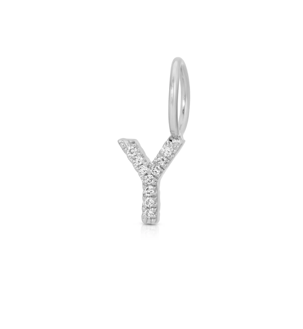 Tennis Bracelet Initial Charms