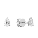 Pear Shape Stud Lab Grown Diamond Earrings