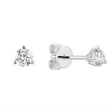 Martini Three Prong Stud