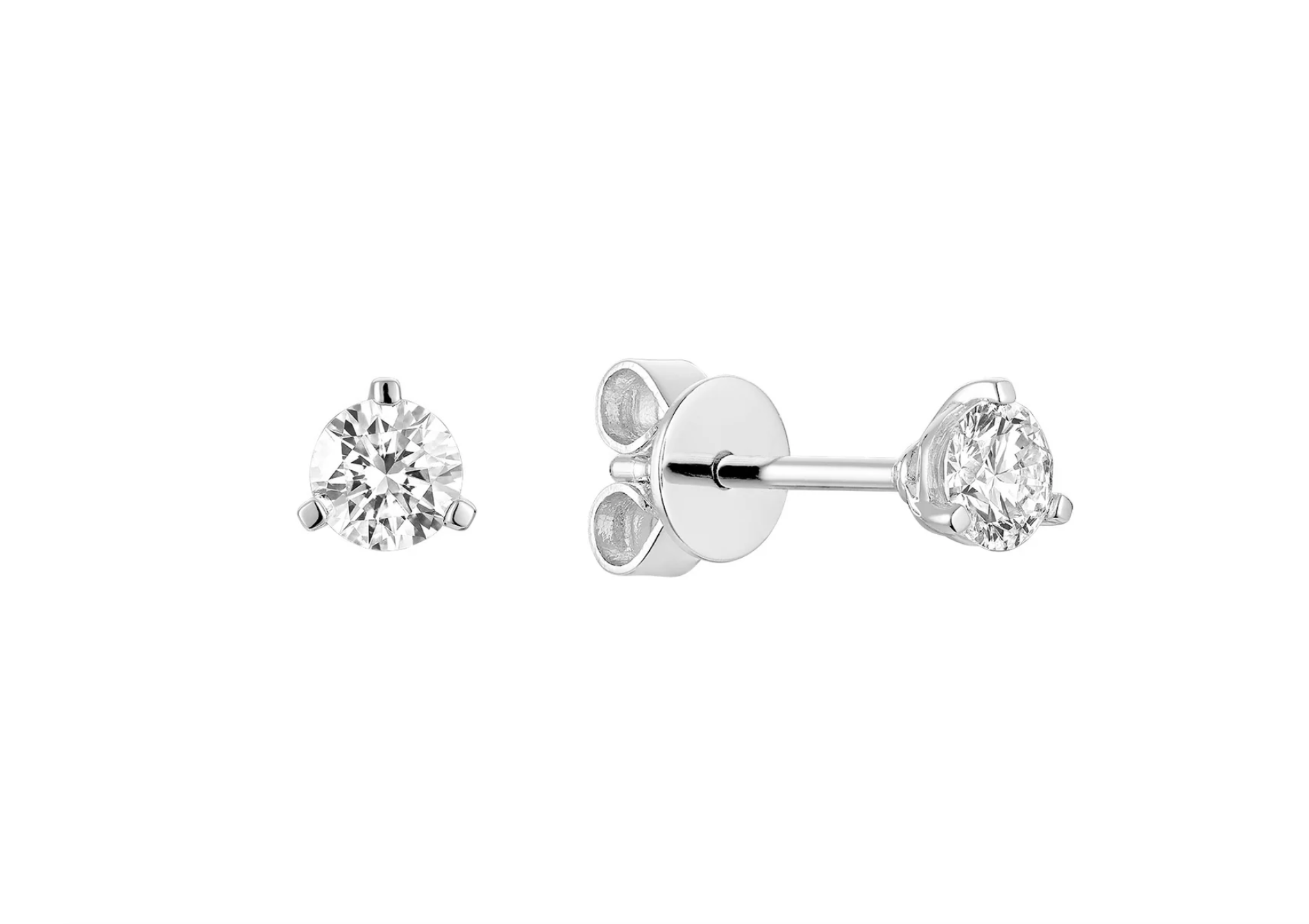 Martini Three Prong Stud